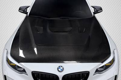 Carbon Creations - BMW 2 Series Power Dynamics Carbon Fiber Creations Body Kit- Hood 117610