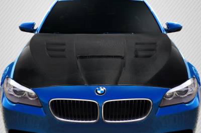 Carbon Creations - BMW 5 Series Power Dynamics Carbon Fiber Creations Body Kit- Hood 117619