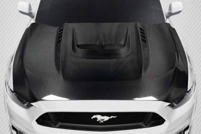 Carbon Creations - Ford Mustang Kryptonic Carbon Fiber Creations Body Kit- Hood 117644