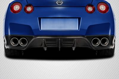 Carbon Creations - Nissan GTR Malve Carbon Fiber Rear Bumper Diffuser Body Kit 117779