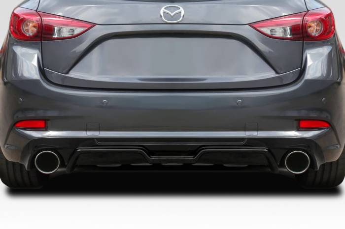 Duraflex - Mazda Mazda 3 MKS Duraflex Rear Bumper Lip Diffuser Body Kit 117970