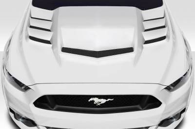 Duraflex - Ford Mustang Incerceptor Duraflex Body Kit- Hood 117988
