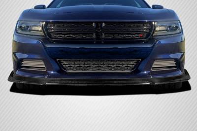 Carbon Creations - Dodge Charger YGR Design Carbon Fiber Front Bumper Lip Body Kit 118073