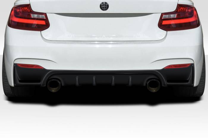 Duraflex - BMW 2 Series Werks Duraflex Rear Bumper Lip Diffuser Body Kit 118148