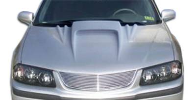 Duraflex - Chevrolet Impala Duraflex Spyder 3 Hood - 1 Piece - 100010