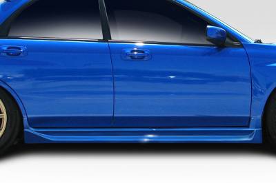 Duraflex - Subaru WRX Duraflex GT Competition Side Skirts Rocker Panels - 2 Piece - 100608