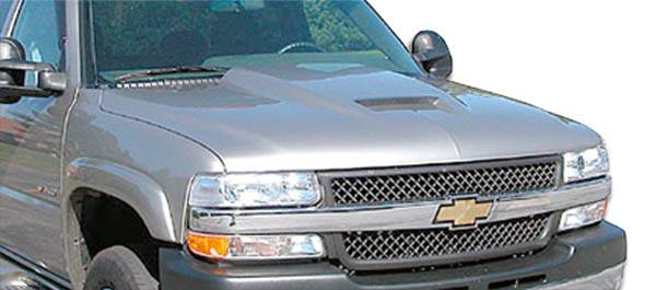 Duraflex - Chevrolet Suburban Duraflex Ram Air Hood - 1 Piece - 103024