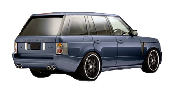 Duraflex - Land Rover Range Rover Duraflex Platinum Side Skirts Rocker Panels - 2 Piece - 103437