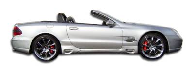 Duraflex - Mercedes-Benz SL Duraflex LR-S Side Skirts Rocker Panels - 2 Piece - 103735