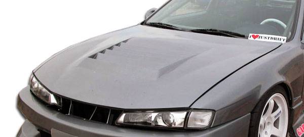 Duraflex - Nissan 240SX Duraflex D-1 Hood - 1 Piece - 104240