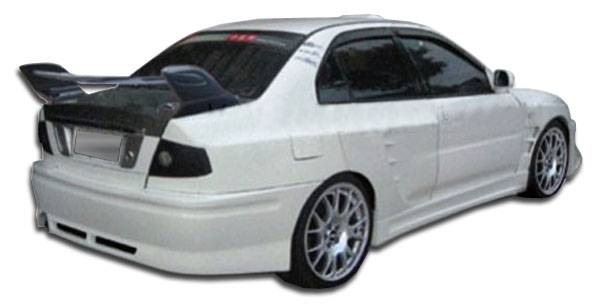 Duraflex - Mitsubishi Mirage 4DR Duraflex GT500 Wide Body Rear Bumper Cover - 1 Piece - 104462