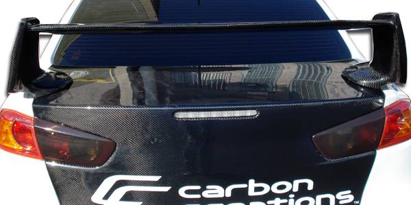 Duraflex - Mitsubishi Lancer Duraflex GT Concept Wing Trunk Lid Spoiler - 1 Piece - 104644