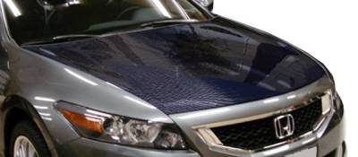 Carbon Creations - Honda Accord 2DR Carbon Creations OEM Hood - 1 Piece - 104755