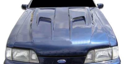 Duraflex - Ford Mustang Duraflex Mach 2 Hood - 1 Piece - 104823