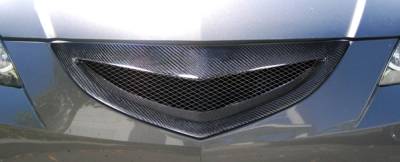 Carbon Creations - Mazda 3 4DR Carbon Creations Open Mouth Grille - 1 Piece - 105030