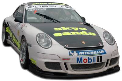 Duraflex - Porsche 911 Duraflex Cup Car Look Front Bumper Cover - 3 Piece - 105140