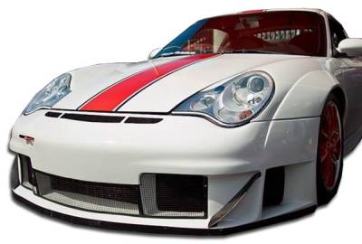 Duraflex - Porsche 911 Duraflex GT3 RSR Look Wide Body Front Bumper Cover - 1 Piece - 105406
