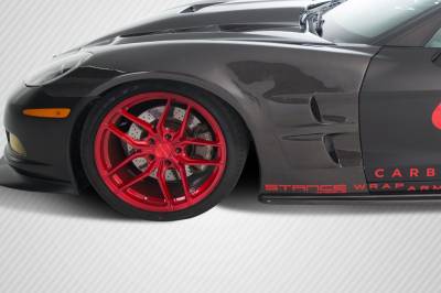 Carbon Creations - Chevrolet Corvette Carbon Creations ZR Edition Front Fenders - 2 Piece - 105774