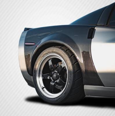 Carbon Creations - Chevrolet Corvette Carbon Creations ZR Edition Rear Fenders - 2 Piece - 105776