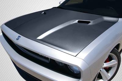 Carbon Creations - Dodge Challenger Carbon Creations SRT Look Hood - 1 Piece - 105786
