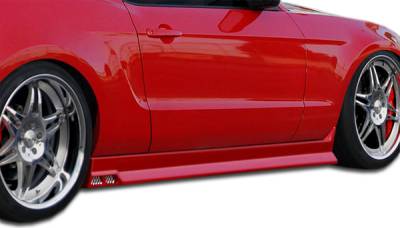 Duraflex - Ford Mustang Duraflex Racer 3 Side Skirts Rocker Panels - 2 Piece - 105990
