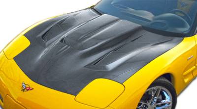 Carbon Creations - Chevrolet Corvette Carbon Creations ZR Edition 2 Hood - 1 Piece - 106140