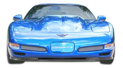 Carbon Creations - Chevrolet Corvette Carbon Creations Vortex Front Lip Under Spoiler Air Dam - 1 Piece - 106144