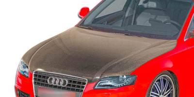 Carbon Creations - Audi A4 Carbon Creations OEM Hood - 1 Piece - 106274
