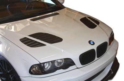 Duraflex - BMW 3 Series 2DR Duraflex GT-R Look Hood - 1 Piece - 107179