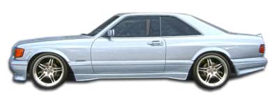 Duraflex - Mercedes-Benz S Class Duraflex AMG Look Wide Body Side Skirts Rocker Panels - 2 Piece - 107196