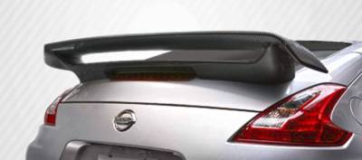 Carbon Creations - Nissan 370Z Carbon Creations N-2 Wing Trunk Lid Spoiler - 1 Piece - 107412