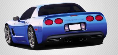 Carbon Creations - Chevrolet Corvette Carbon Creations SP-R Rear Bumper Cover - 1 Piece - 107479