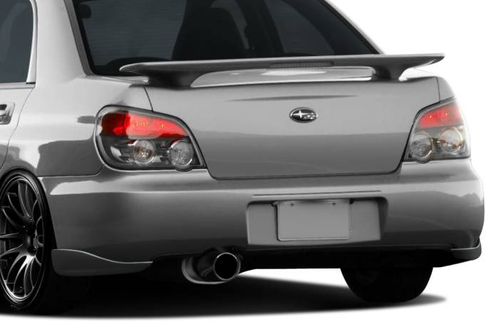 Duraflex - Subaru WRX Duraflex C-Speed 2 Rear Add On Bumper Extensions - 2 Piece - 107857