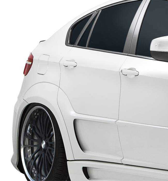 Aero Function - BMW X6 AF-3 Overstock (GFK) Wide Body Kit- Rear Fenders 107931
