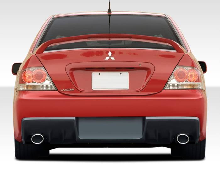 Duraflex - Mitsubishi Lancer Duraflex Evo X Look Rear Bumper Cover - 1 Piece - 108206