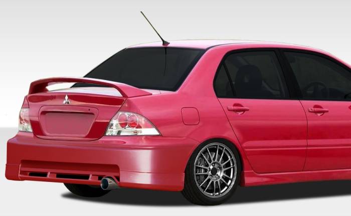 Duraflex - Mitsubishi Lancer Duraflex K-1 Rear Bumper Cover - 1 Piece - 108209