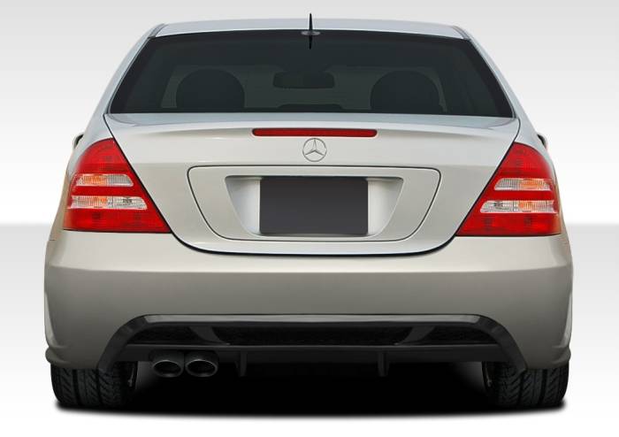 Duraflex - Mercedes-Benz C Class Duraflex AMG V2 Look Rear Bumper Cover - 1 Piece - 108245