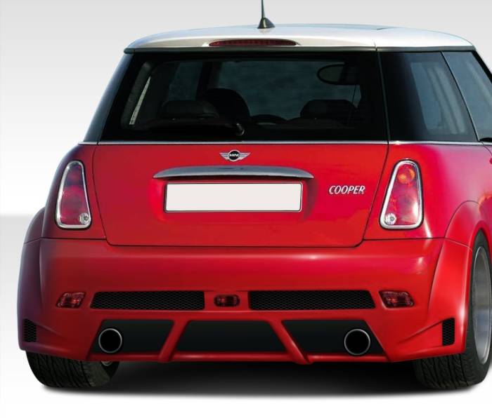 Duraflex - Mini Cooper Duraflex Type Z Wide Body Rear Bumper Cover - 1 Piece - 108319