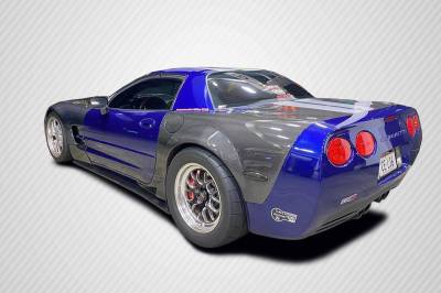 Carbon Creations - Chevrolet Corvette Carbon Creations ZR Edition Rear Fenders - 2 Piece - 108375