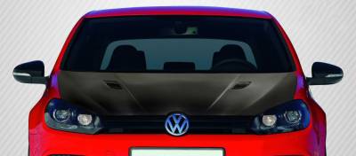 Carbon Creations - Volkswagen Golf GTI Carbon Creations RV-S Hood - 1 Piece - 108581