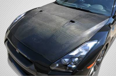 Carbon Creations - Nissan GT-R Carbon Creations OEM Hood - 1 Piece - 108586