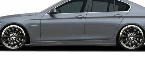 Aero Function - BMW 5 Series AF-3 Aero Function Urethane Side Skirts Body Kit 108604
