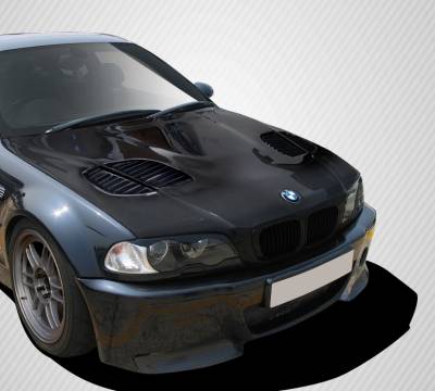 Carbon Creations - BMW 3 Series 2DR Carbon Creations GTR Hood - 1 Piece - 108630