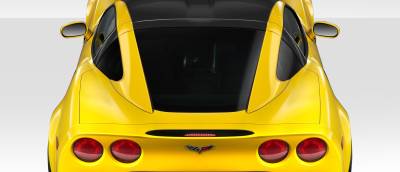 Duraflex - Chevrolet Corvette Duraflex Stingray Look Roof Window Rail Halo Kit - 3 Piece - 109405