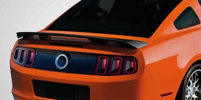Carbon Creations - Ford Mustang Carbon Creations Boss Look Wing Spoiler - 1 Piece - 109434