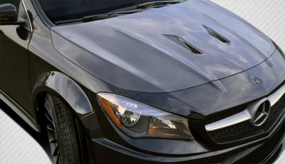 Carbon Creations - Mercedes-Benz CLA Carbon Creations Black Series Look Hood - 1 Piece - 112025