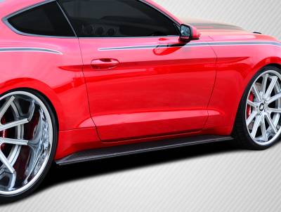 Carbon Creations - Ford Mustang Carbon Creations GT Concept Side Skirt Rocker Panels - 2 Piece - 112249