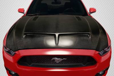 Carbon Creations - Ford Mustang GT500 Carbon Fiber Creations Body Kit- Hood 112581