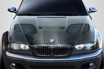 Carbon Creations - BMW M3 2DR GTR DriTech Carbon Fiber Body Kit- Hood 112906