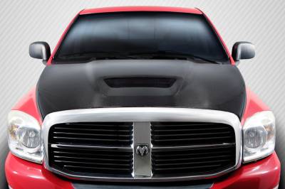 Carbon Creations - Dodge Ram SRT DriTech Carbon Fiber Body Kit- Hood 112984